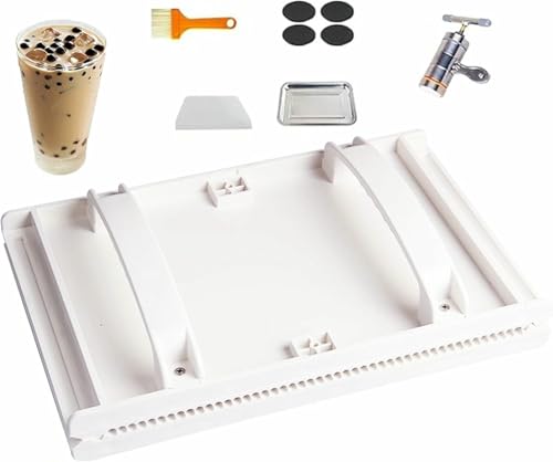 Máquina for Formar Perlas de Tapioca, Herramienta for Hacer Perlas de Burbujas con desmoldante. Diámetro de Las Perlas: 3 mm, 4 mm, 5 mm, 6 mm, 8 mm, 10 mm y 12 mm. Diseño ergonómico. for for cocinas