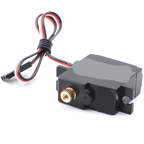 Servo digital con torque de 2,5 kg y engranaje resistente para control de dirección RC 3