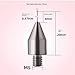 1 pcs M5 Thread Three Coordinate Measuring Needle Probe Hexagon Probe Zeiss Ruby Ball Head(12)