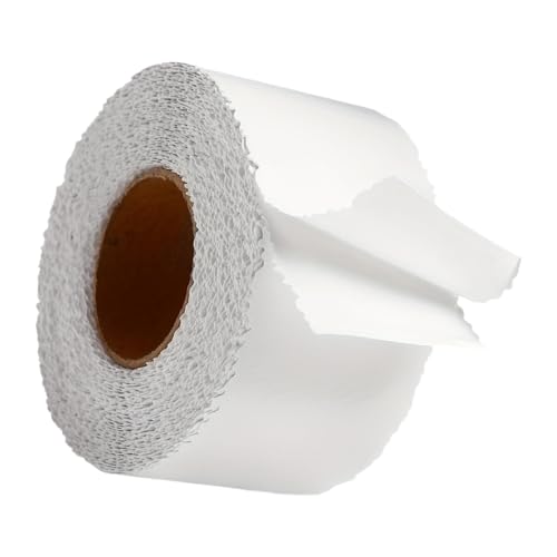 KiBcsLic Cinta para Reparar Grietas en Paredes, Blanca, Resistente, 5 Cm de Ancho, para Paneles de Yeso en Interiores Y Exteriores, Cinta para Grietas E, 5cmx10m