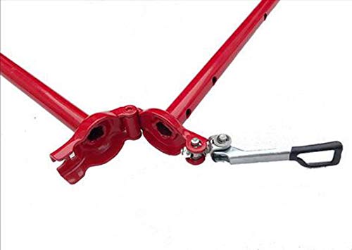 Foto von COUYY Winter Angeln Eisbohrer Faltbar Manuelle Puncher Eiskeil Eisbrecher Spezieller Eisbrecher für Eisangeln Augen, 18cm