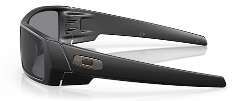 New Oakley Gascan Matte Black Frame Sunglasses With Grey Lens3