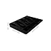 TEHAUX Cash Register Drawer Insert Tray, 4 and 3 Coins Cashier Drawer Box Insert Tray Currency Till Replacement Money Organizer Storage Boxfor Home (Black)