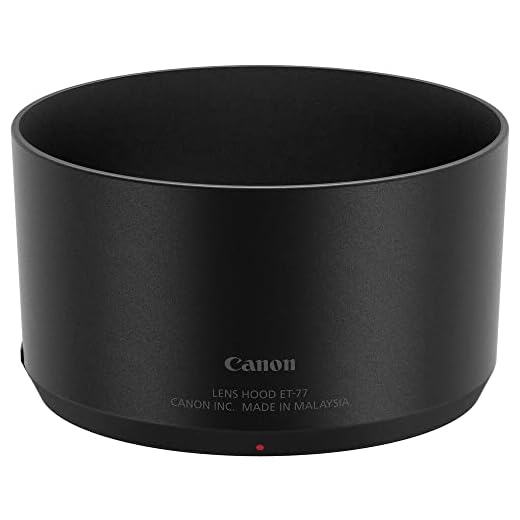 Canon Lens Hood ET-77 for RF85 Camera