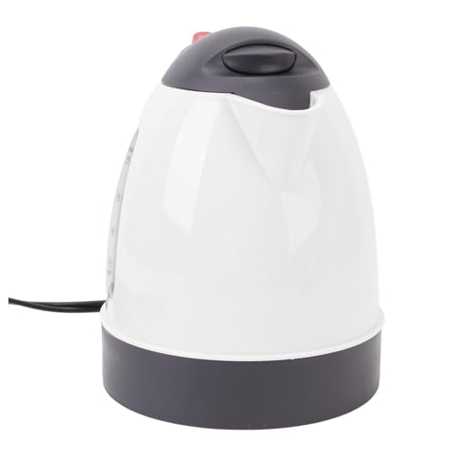 Hervidor eléctrico para auto 12V 1L portátil blanco miniatura 5
