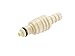 LinkTech 20PP Series In-Line Plug, Valved, 1/8" HB, Molded Almond Color
