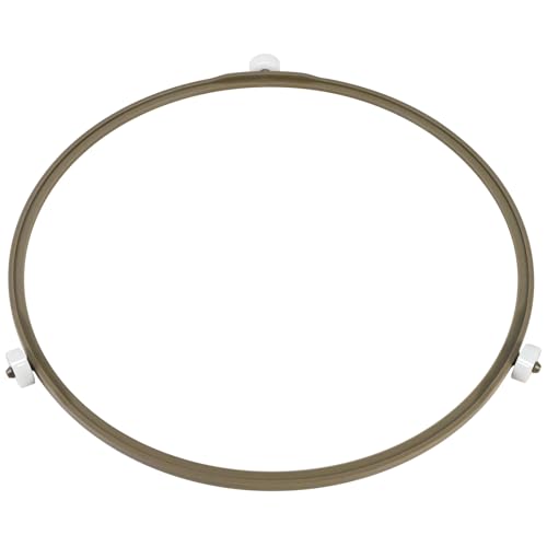 5889W2A012F, 5889W2A012D, 5889W2A012P Microwave Oven Turntable Rotating Roller Support Ring 9.5 inch, Compatible with 12.75 inch LG Electronics Microwave Oven Works with Glass Turntable Tray, Gray