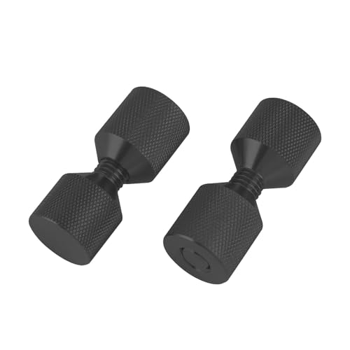 Juego de 2 pines de alineación de brida de aluminio, herramienta de posicionamiento de tuberías duradera, alineación ligera de brida para maquinaria de automóviles y barcos