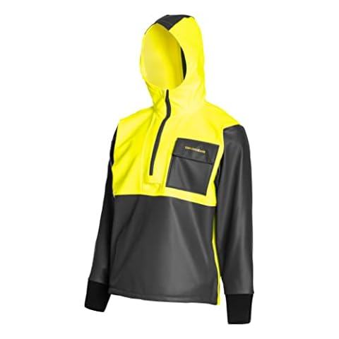 Grundéns Neptune Thermo Anorak Jacket, Hi Vis Yellow - X-Large Cover