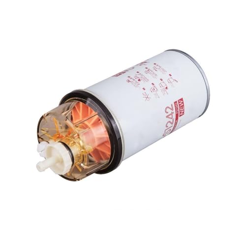 Filtre séparateur huile-eau FS1242 robuste avec coupelle haute résistance mécanique