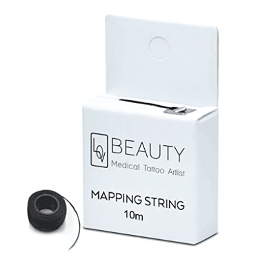 32ft Brow Mapping String In A Sealed Box Charcoal Finest Wire 10m Accuracy Of Supplies