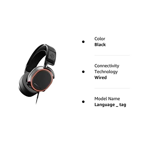 Steelseries Arctis Pro High Fidelity Gaming Headset - Hi-Res Speaker Drivers - Dts Headphone:x V2.0 Surround For Pc (Renewed) #TOP6