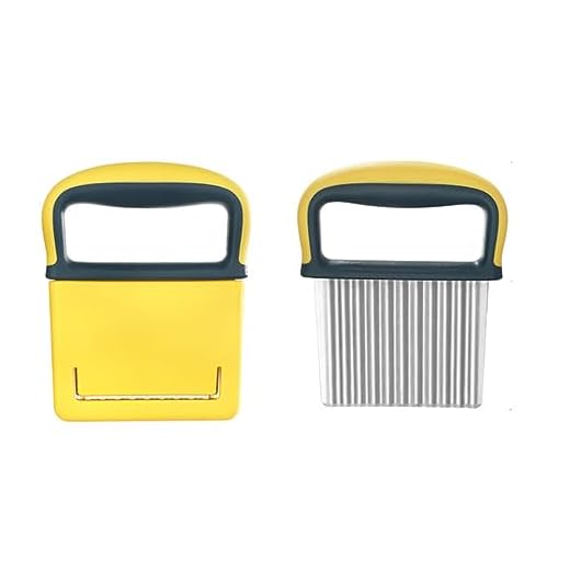 Patatas Cortador Ondulado de Acero Inoxidable, Cortador de Arrugas, Cortadora de Verduras, Cuchillo Arrugado, Cortador Ondulado Verduras, para Patatas, Zanahorias