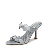 Chiusura: senza lacci Sam Edelman Sandalo con tacco Jasmine Donna, Blu del Capo, 38.5 EU