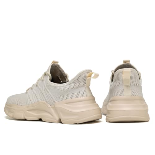 Image of Socviis Mens Slip On Running Shoes Athletic Walking Trainers Lightweight Breathable Mesh Tennis Sneakers