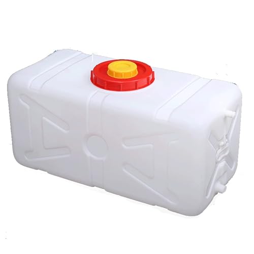 UCKYSU Tanque Agua Horizontal 80L/110L/145L/160L/200L Fácil Usar Sellado Fuerte Es Que Gotee Entrada Sellada Conveniente For Transportar(200L)