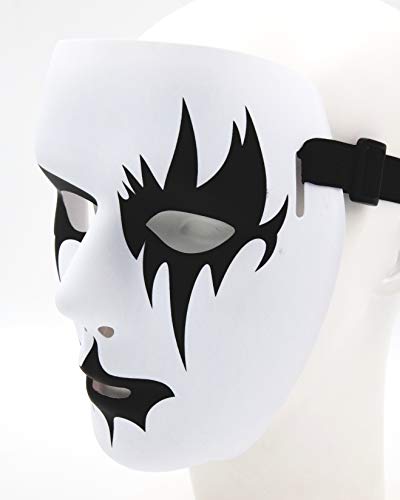 最安値 Xpデザイン ヒップ ホップ ストリート ダンス マスク 舞面 お面 舞台 仮装 変装 仮面 舞踏会 ジュピター 白 の価格比較