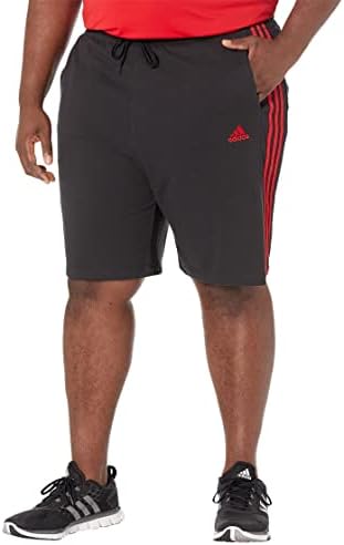 adidas Men’s Essentials Single Jersey 3-Stripes
