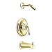 Moen T2449NHP Monticello Single Handle PosiTemp Pressure Balanced Tub and Shower Valve Trim, Chrome