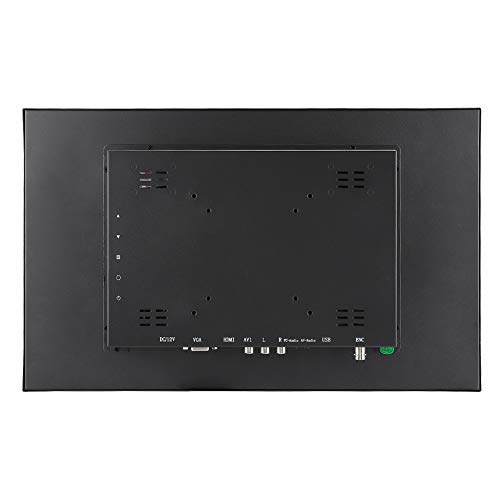 Image of 17.3 Inch Display Full HD Embedded Industrial Metal Monitor Normal Non-Touch Version, 1920x1080 Physical Resolution WLED Display 400CD /Mm2 Normal Screen (Does Not Support