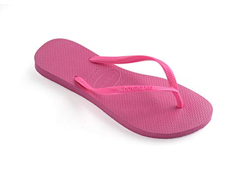 Chinelo Slim, Havaianas, Meninas, Rosa Flux, 27/28