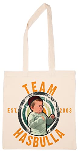 Enigmae Hasbulla Magomedov Team 2003 Reutilizable Compras Tienda de Comestibles Algodón Bolsa Reusable Shopping Bag