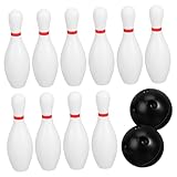 mini bolera segunda mano Tamaño pequeño: este juego de bolos viene con bolos y bolas más pequeños, fáciles de agarrar para las manos pequeñas, manteniendo a los miembros de su entretenidos, mini bolos, bolos en miniatura