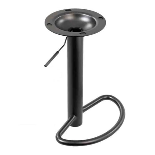 Tabourets de bar pivotants blancs avec chaise relevable et dossier îlot - 5