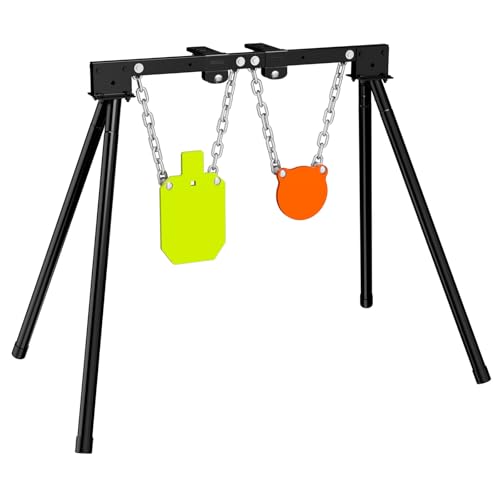 Image of Highwild Expandable AR500 Steel Targets System 1 /2 inch Thick Steel Shooting Targets with Stand and Extension Brackets, All Parts Replaceable Separately