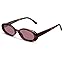 C24 Tortoise Shell Frame/Pink Red Lens