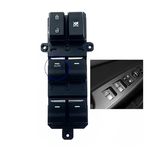 Interrupteur de levage principal avant gauche robuste pour Hyundai Tucson - 2
