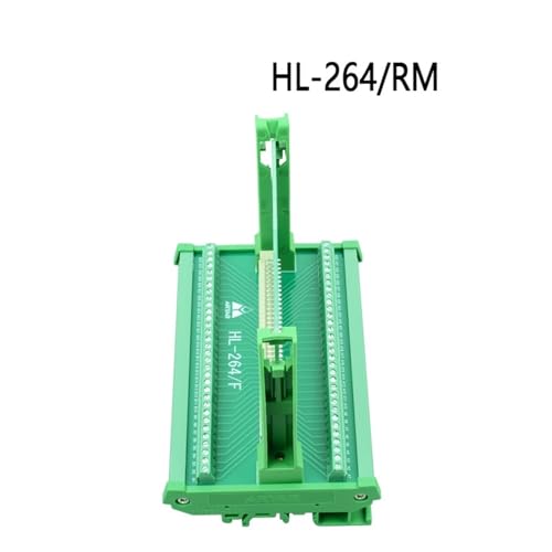 Módulo de enchufe vertical carril DIN compatible con 64/B64 de bloque de tarjeta 5