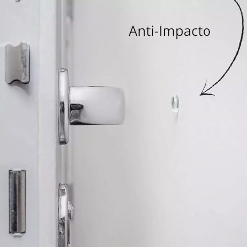 Protetor De Silicone Gota Adesivo Multiuso Anti Impacto Móveis 20 Unids Transparente para Porta Prot