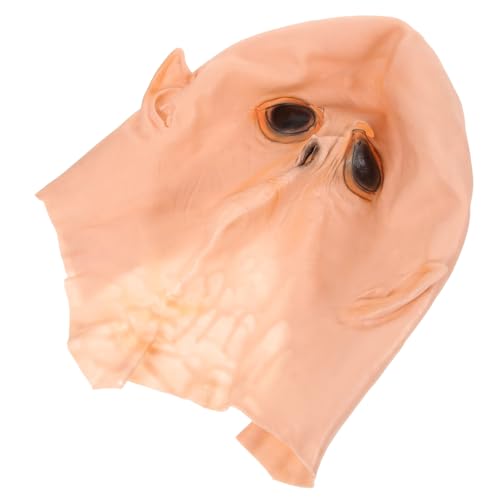 Masque au latex alien de collection FCXDMY avec détails réalistes moulés