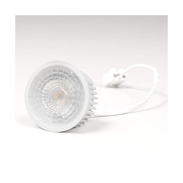 trendlights24 Decora Decken Einbaustrahler flach 35 mm 230V 10er Set - LED Spots je 5W Neutralweiß 400lm austauschbar… – Bild 7