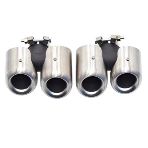 Embout d'échappement carré Defender 90 110 130 noir 3.0TA