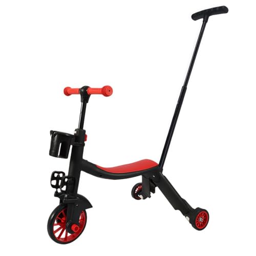 NYHGOXM �O�֎� �ւ񂵂�o�C�N �L�b�N�o�C�N 7in1 ���@�\ �q���p 1�� 2�� 3�� �j�̎q ���̎q �v���[���g ���]�� ���K �o�����X�o�C�N �X�N�[�^�[ ��p�ߋ� �܂肽���� �y�� �g�ݗ��ĊȒP (���b�h,�����n���h�����f��) [���s�A���i]