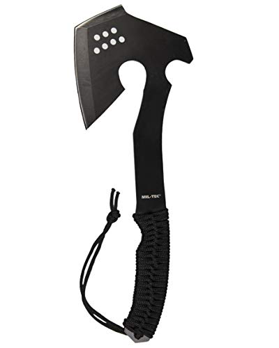 Mil-Tec 15508100-Axt Hacha Negro Talla única
