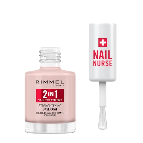 Rimmel London Nail Nurse 2 in 1 Base Coat & Strengthener