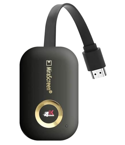 Image of ETZIN 4K Wireless HDMI Display Dongle | Wi-Fi Screen Mirroring Adapter for TV /Projector /Monitor | Supports Miracast, DLNA, Airplay | Compatible with Android, iOS, Windows, etc.