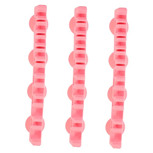 CALLARON 3pièces Porte-brosses Silicone avec Ventouse Support à Brosses De Maquillage Organisateur De Brosses pour Ranger Divers Accessoires Cosmétiques