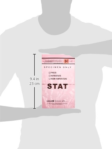 Image of Globe Scientific 4950 STATBag, 6 inch x 9 inch, Zip, Doc Pouch