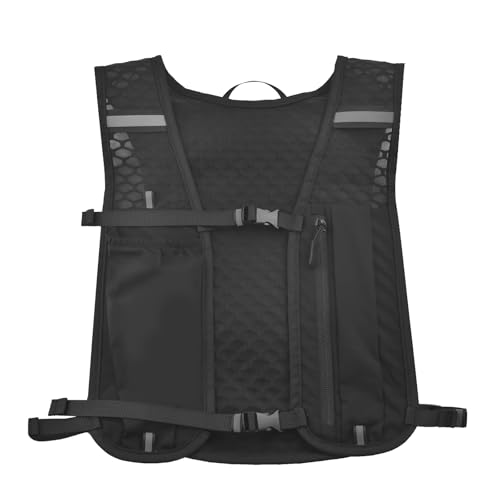 Chaleco Running Hombre Mujer, Multifunci&oacute;n Mochilas de Hidrataci&oacute;n, Ligero Mochila Running para Correr con Botella 500ml, para Trail Running, Correr, Marat&oacute;n, Ciclismo, Senderismo
