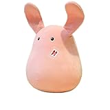 Mukola 11.8' Kawaii Anime Bunny Stuffed Plush, Hanako-kun Mokke Animal Plush Doll, Cute Soft Hugging Fun Home Deco Plush Pillow