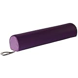 Master Massage Tables 6' 3/4 Round Bolster Pillow Cushion for Massage Tables -Purple