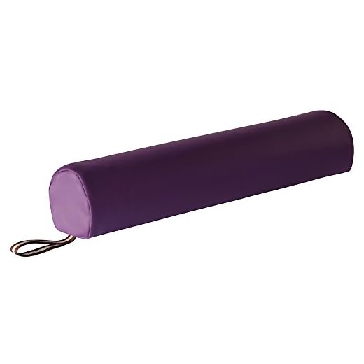 Master Massage Tables 6" 3/4 Round Bolster Pillow Cushion for Massage Tables -Purple
