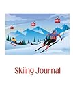  Alpine Skier and Gondola Journal to Capture Skiing Experiences: Skiing Journal (6 x 9 inches, 150 pages)