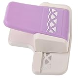 ledmomo スクラップブッキングパンチ 花柄エッジパンチャー 手作りクラフト用紙ミシン目入れ工具 耐久性プラスチック 製 と ランダムカラー