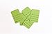 Metronic International 1000pcs Green Color Price Coupon Tag Clothing(1 1/4