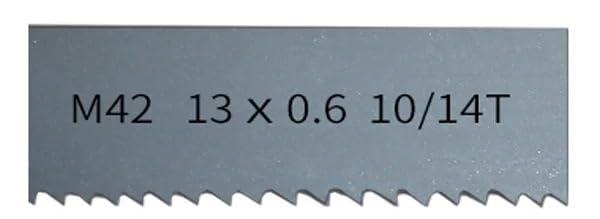 piła taśmowa, 1 szt. M42 1325-1470 mm * 13 0(10 14 Tpi,Length 1400mm)